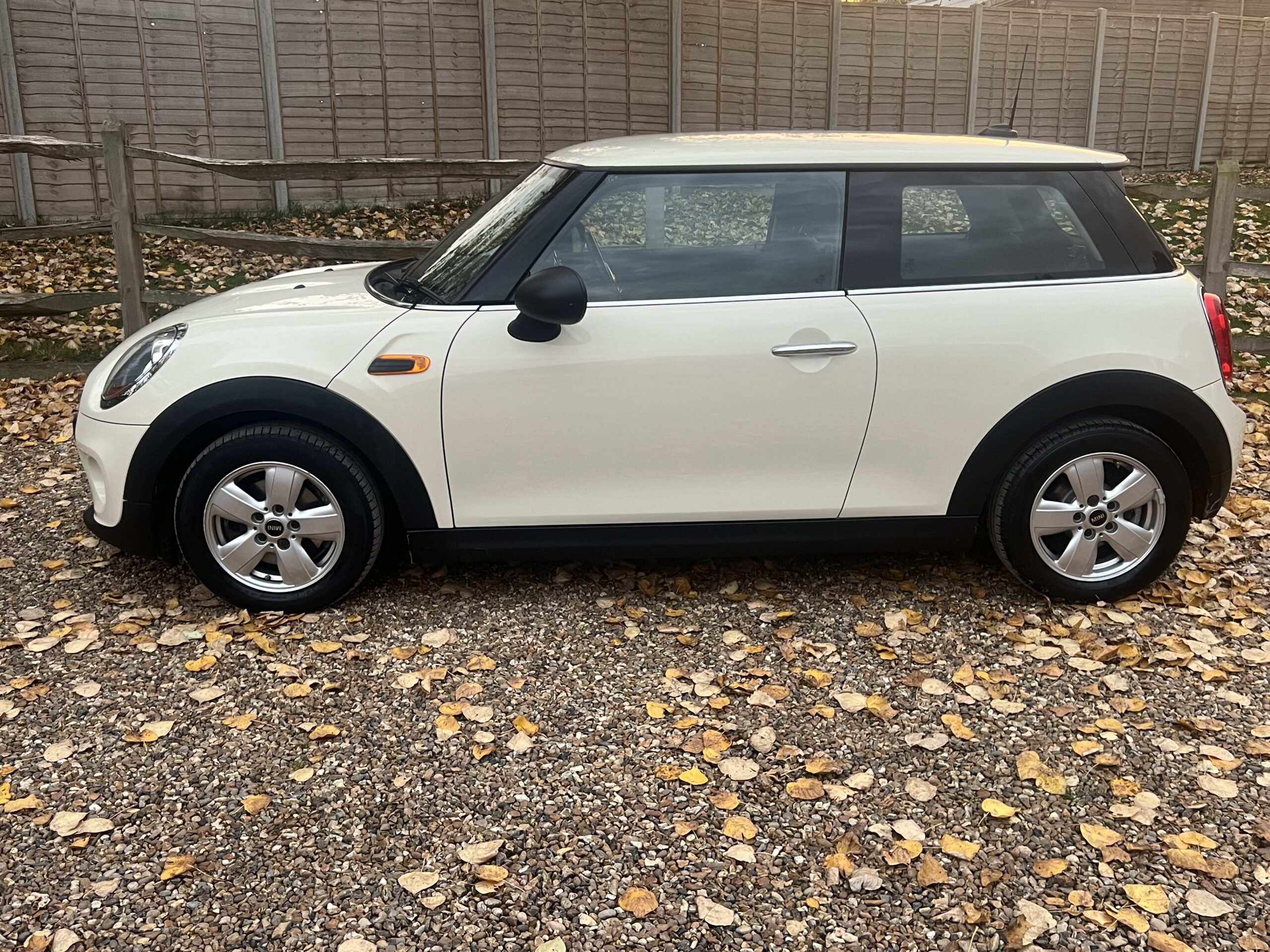 
								Mini One 2015 White full									