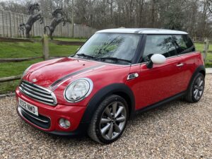 Limited edition Mini London Red