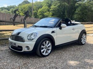Mini Cooper Roadster white 2013